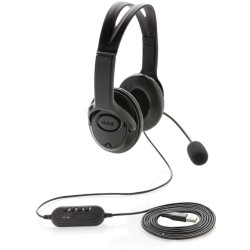 Kancelářský headset s mikrofonem