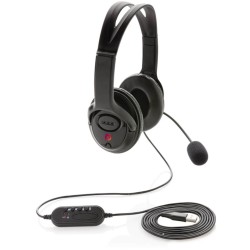 Kancelářský headset s mikrofonem