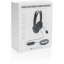 Kancelářský headset s mikrofonem