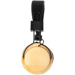 Bambusová bezdrátová sluchátka