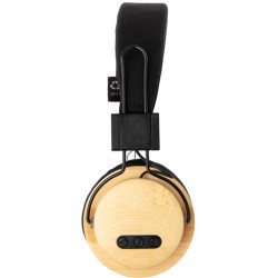 Bambusová bezdrátová sluchátka