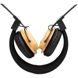 Bambusová bezdrátová sluchátka