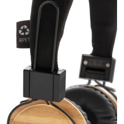 Bambusová bezdrátová sluchátka