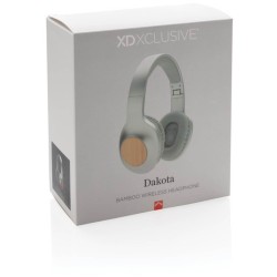 Bambusová bezdrátová sluchátka Dakota