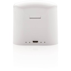 Skutečně bezdrátová sluchátka Liberty v nabíjecí krabičce