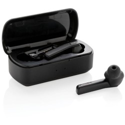 TWS bezdrátová sluchátka v nabíjecí krabičce Free Flow