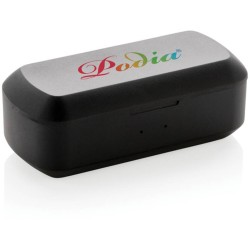 TWS bezdrátová sluchátka v nabíjecí krabičce Free Flow