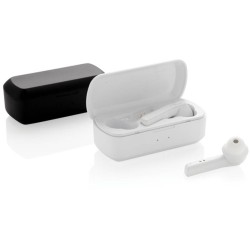 TWS bezdrátová sluchátka v nabíjecí krabičce Free Flow