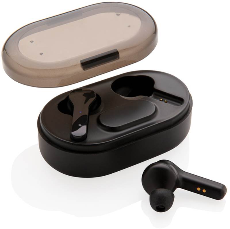 Light up TWS sluchátka v nabíjecí krabičce