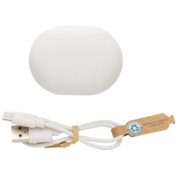 TWS sluchátka z RCS recyklovaného plastu