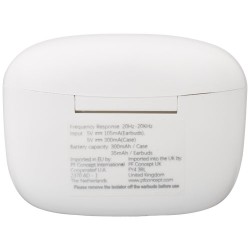 True Wireless sluchátka s automatickým párováním a pouzdrem Essos 2.0