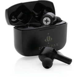 Swiss Peak TWS sluchátka s ANC z RCS recyklovaného plastu