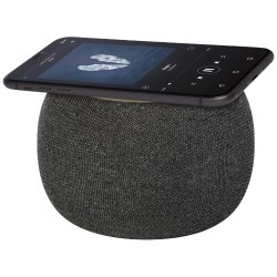 Bambusový/RPET Bluetooth reproduktor a bezdrátová nabíjecí podložka Ecofiber