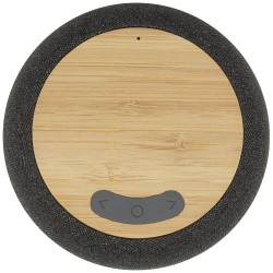 Bambusový/RPET Bluetooth reproduktor a bezdrátová nabíjecí podložka Ecofiber