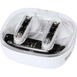 Průhledná bluetooth sluchátka Webex