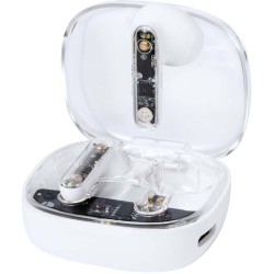 Průhledná bluetooth sluchátka Webex