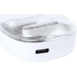 Průhledná bluetooth sluchátka Webex