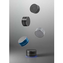 FLOREY. Přenosný hliníkový reproduktor s mikrofonem