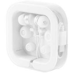 PRESLEY. Recyklovaná sluchátka z ABS s vestavěným mikrofonem