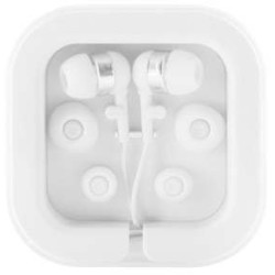 PRESLEY. Recyklovaná sluchátka z ABS s vestavěným mikrofonem