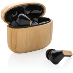 TWS sluchátka z RCS RPET a bambusu