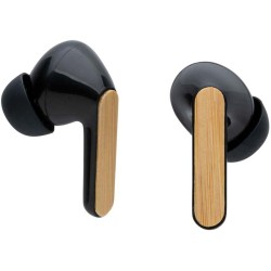 TWS sluchátka z RCS RPET a bambusu