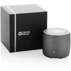 Basový reproduktor Swiss Peak 3W z RCS recykl. hliníku