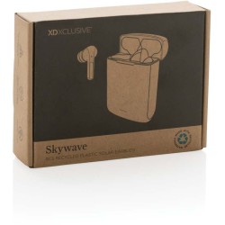 Solární TWS sluchátka Skywave z RCS recykl. plastu
