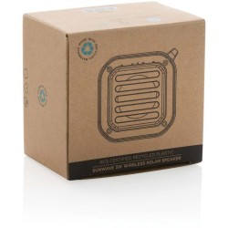 Solární reproduktor Sunwave 3W z RCS recykl. plastu