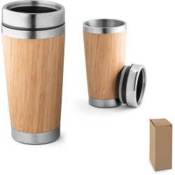 PIETRO. Bambusový cestovní kelímek 500 ml