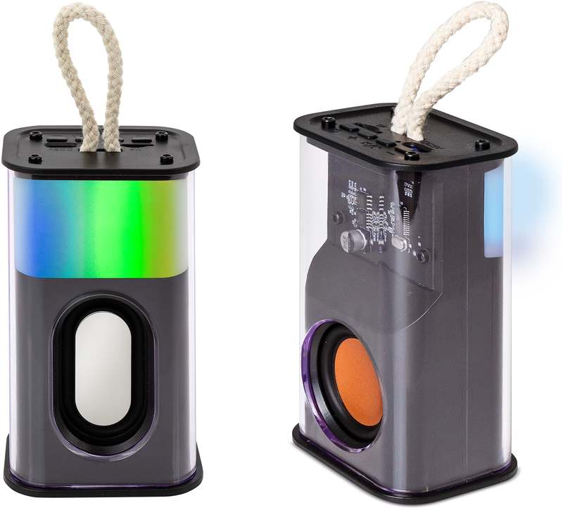 Reproduktor se světlem