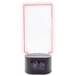 Hodiny s podsvětleným panelem