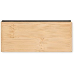 Miri clock Budík v bambusovém krytu