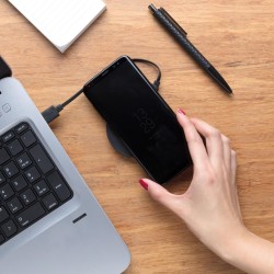 5W kulatá bezdrátová podložka