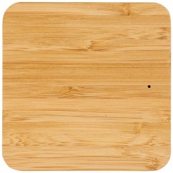 Leaf bezdrátová nabíjecí podložka z bambusu a látky