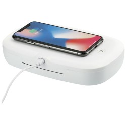 Capsule UV dezinfekční přístroj pro smartphone s 5W bezdrátovou nabíjecí podložkou