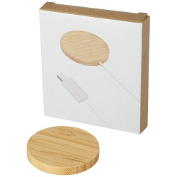 Bambusová magnetická bezdrátová nabíjecí podložka Atra 10 W