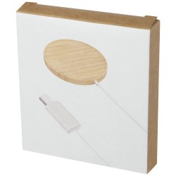 Bambusová magnetická bezdrátová nabíjecí podložka Atra 10 W