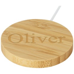 Bambusová magnetická bezdrátová nabíjecí podložka Atra 10 W