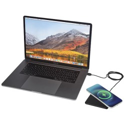 10W bezdrátová nabíjecí podložka Loop z recyklovaného plastu