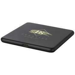 10W bezdrátová nabíjecí podložka Loop z recyklovaného plastu