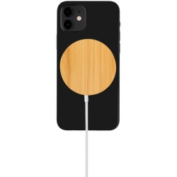 Bambusová magnetická bezdrátová nabíječka 10W
