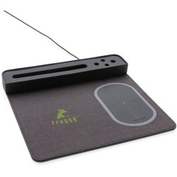 Air podložka pod myš s bezdrátovým nabíjením a USB