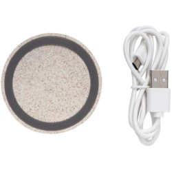 Bezdrátová nabíječka 5W z pšeničné slámy