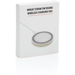 Bezdrátová nabíječka 5W z pšeničné slámy