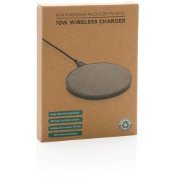 Bezdrátová nabíječka 10W z RCS recyklovaného plastu