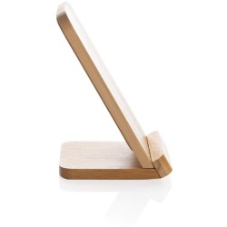 Bezdrátově nabíjecí stojánek 5W z FSC bambusu