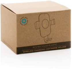 Držák telefonu do auta s 10W Qi z RCS recyklovaného plastu