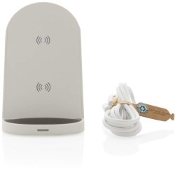 Bezdrátově nabíjecí stojánek 15W z RCS recyklovaného plastu