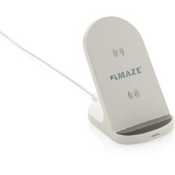 Bezdrátově nabíjecí stojánek 15W z RCS recyklovaného plastu